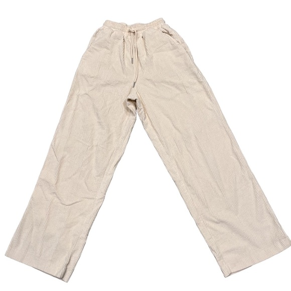 Lioness Nikita Cream Cord Straight Leg Pants - Picture 7 of 12
